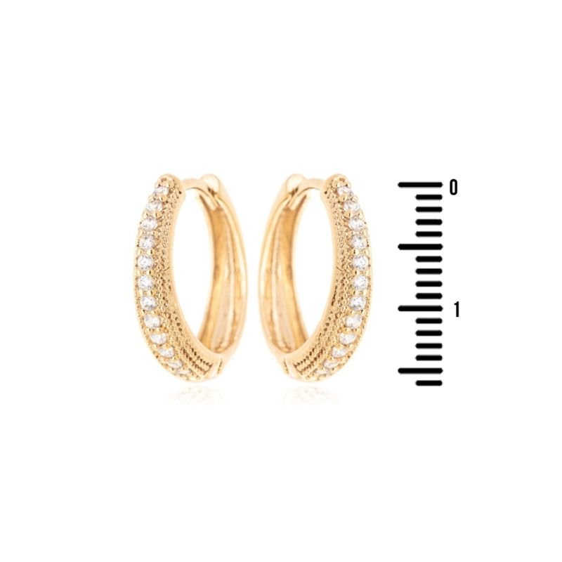 Argola Articulada Zirconias