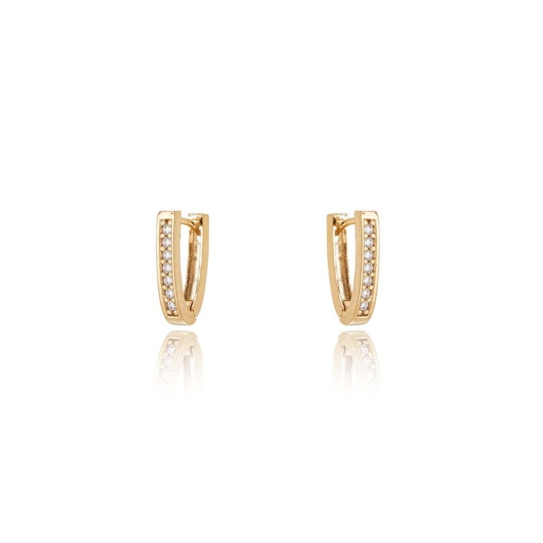 Argola Articulada Zircônias G