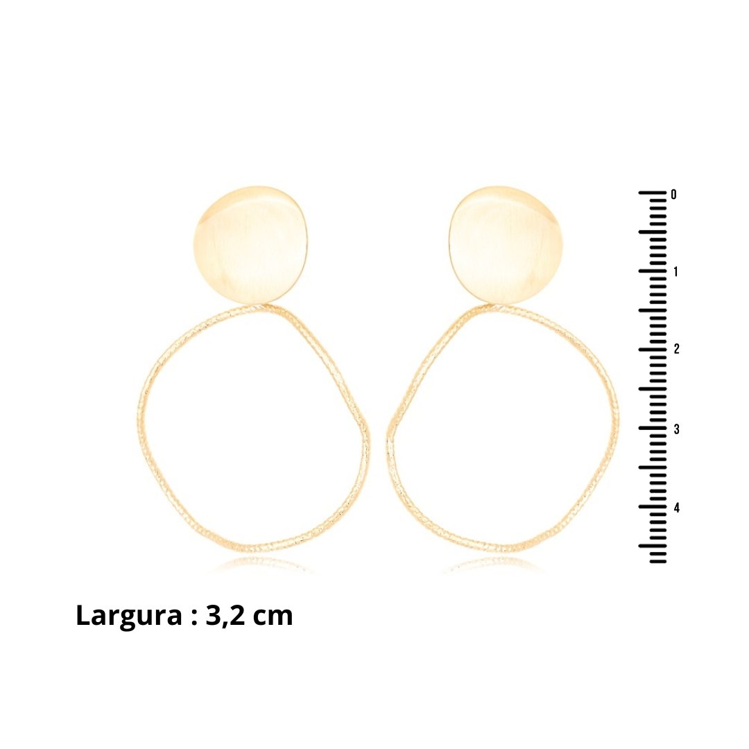 Argola Fio Diamantado
