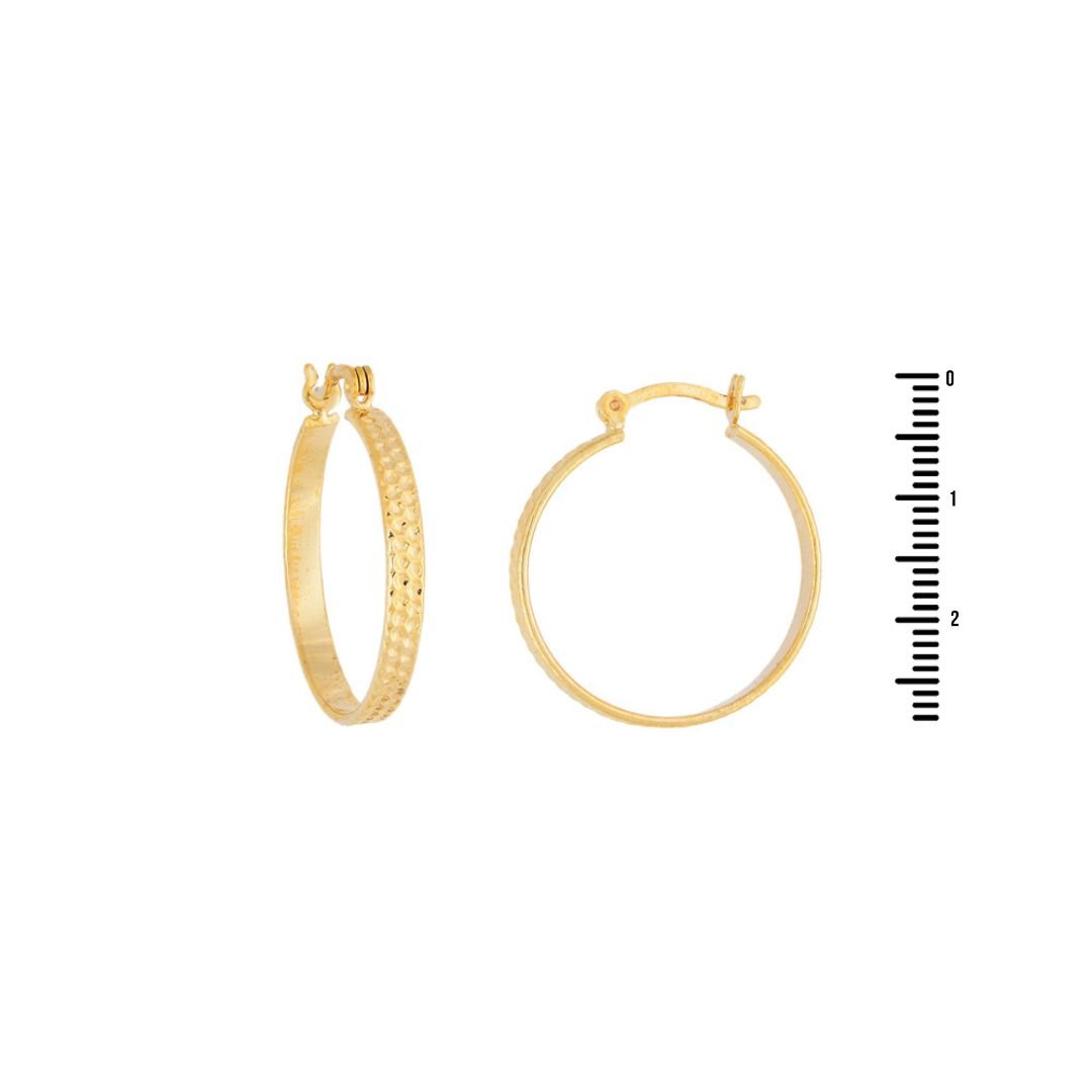 Brinco Argola Com Detalhe