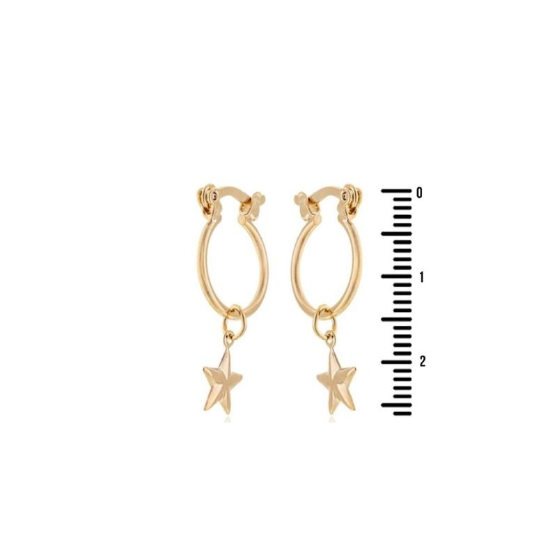 Brinco Argola Estrela