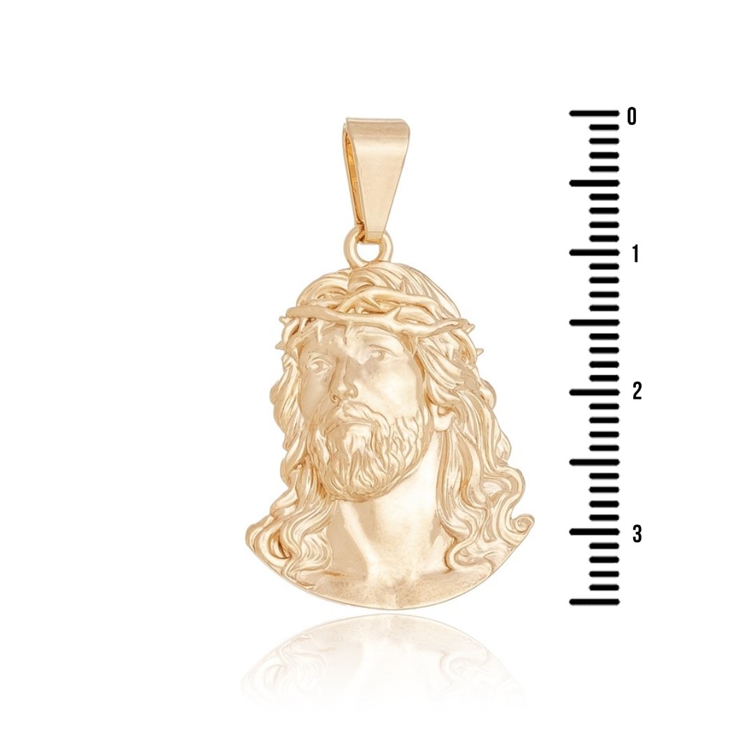 Pingente Face de Cristo Grande