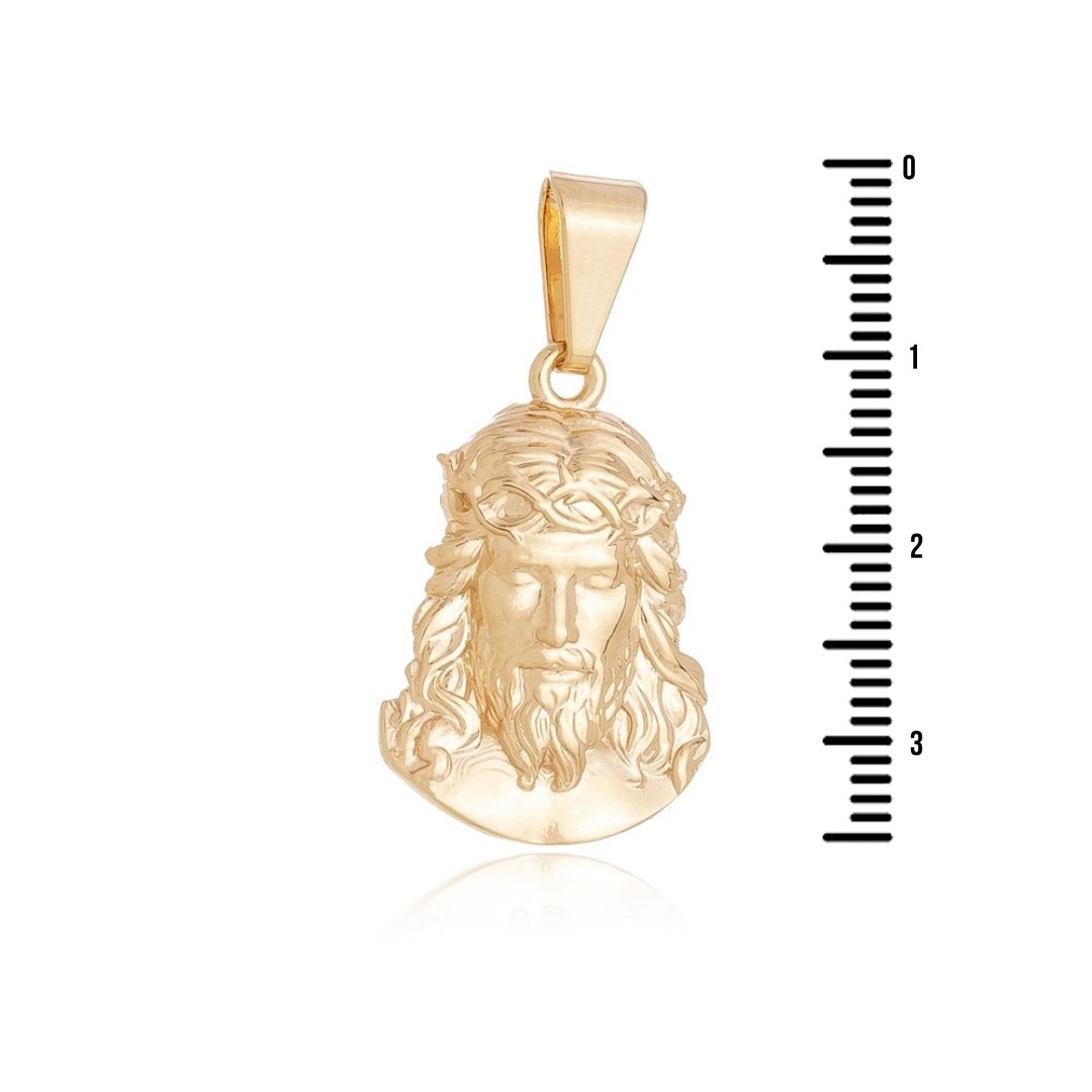 Pingente Face de Cristo Grande